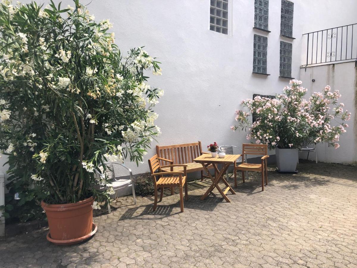 Schoene Ferienwohnung Gewoelbekeller Fachwerkhaus باشاراش المظهر الخارجي الصورة