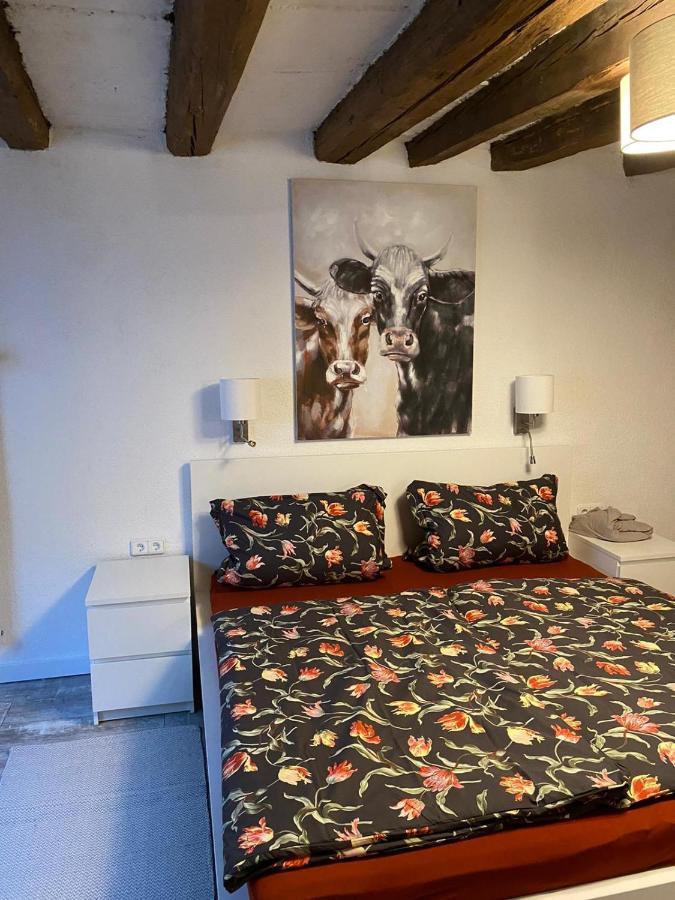 Schoene Ferienwohnung Gewoelbekeller Fachwerkhaus باشاراش المظهر الخارجي الصورة