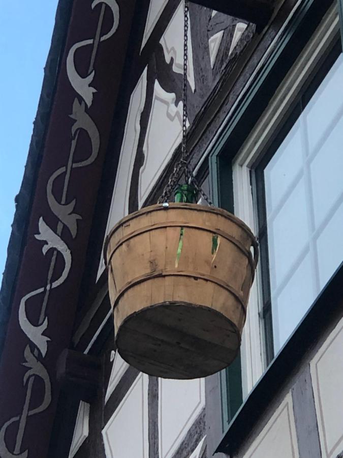 Schoene Ferienwohnung Gewoelbekeller Fachwerkhaus باشاراش المظهر الخارجي الصورة